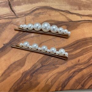 Chic Pearl Hair Clips Pins